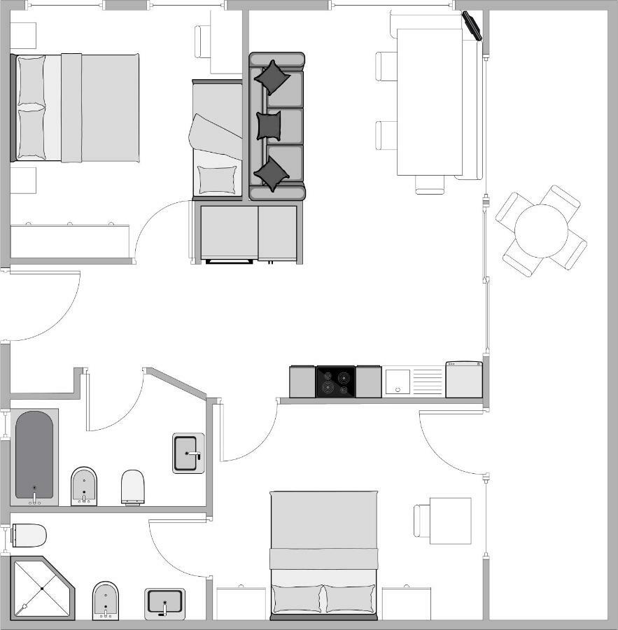 Apartamento Baumannhof Dobbiaco Exterior foto